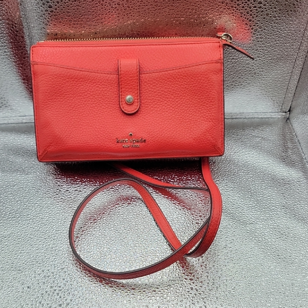 Kate Spade Vibrant Red Crossbody Bag